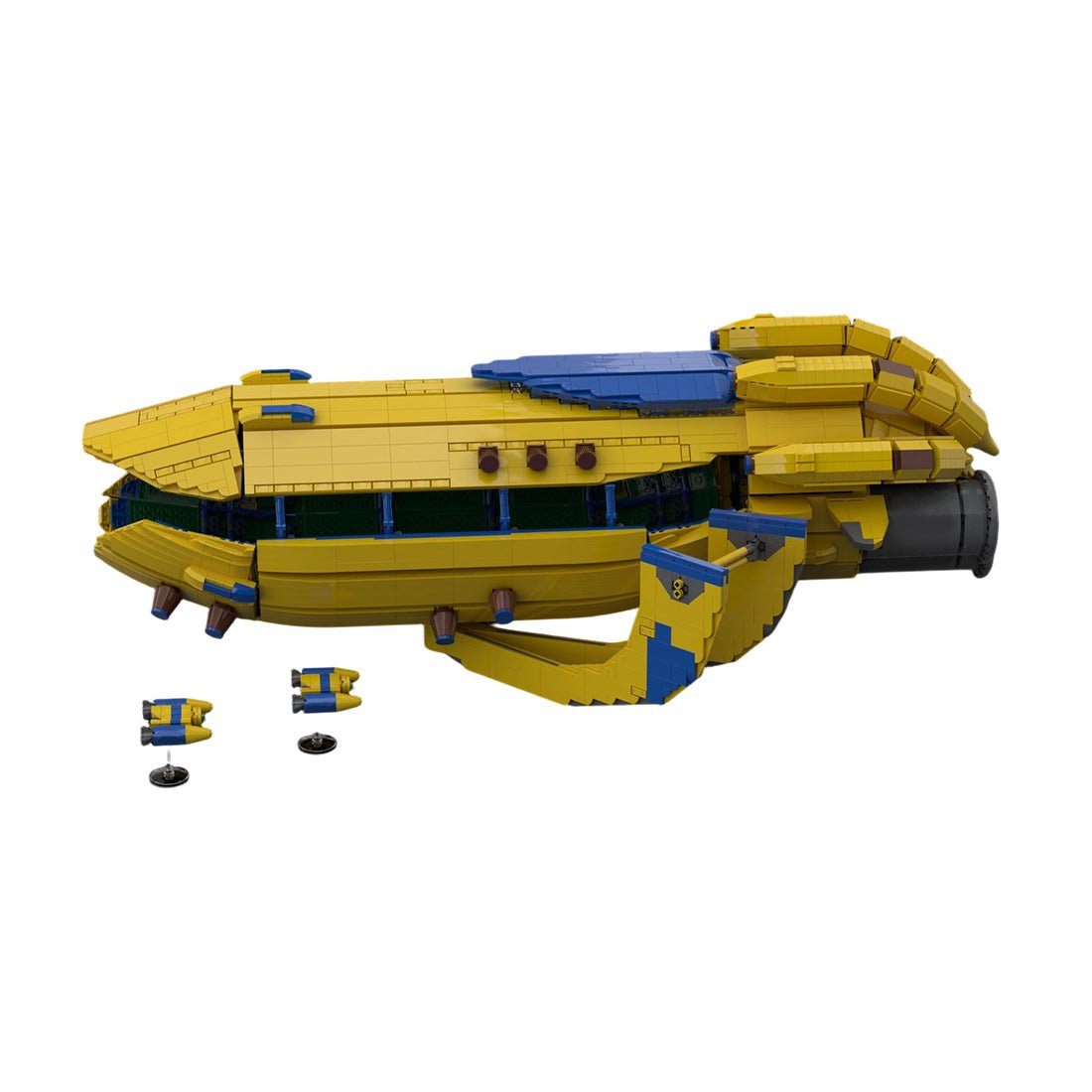 MOC-161738 Protoss Carrier Klemmbausteine-LesDiy-Klemmbausteine