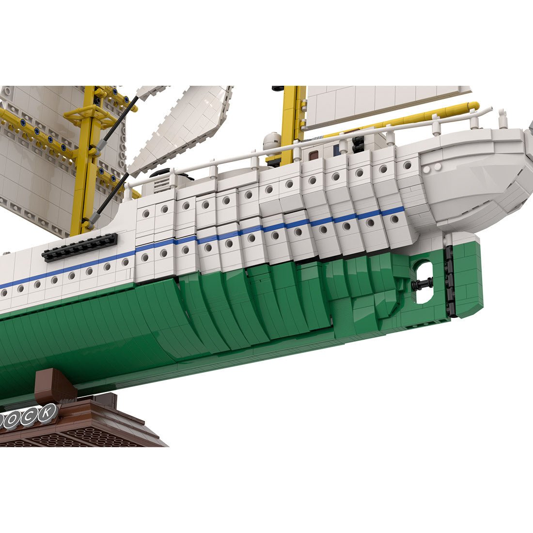 MOC - 162206 Gorch Fock Klemmbausteine - LesDiy - Klemmbausteine