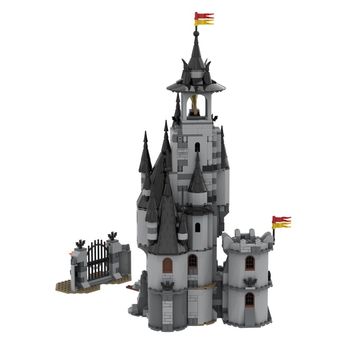 MOC - 163423 Fright Knights Nightlord's Manor Klemmbausteine - LesDiy - Klemmbausteine