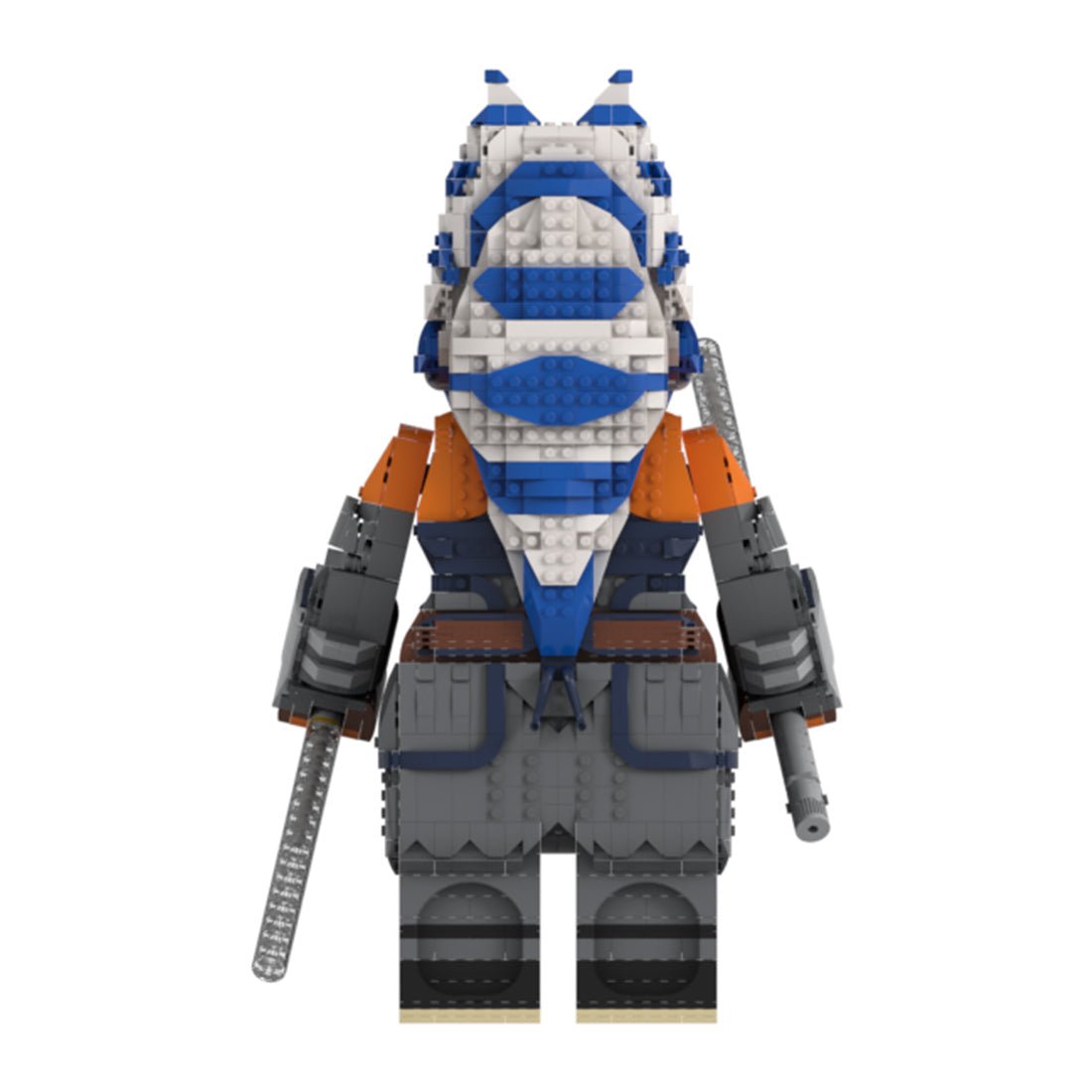 MOC - 163933 Ahsoka Tano Klemmbausteine - LesDiy - Klemmbausteine