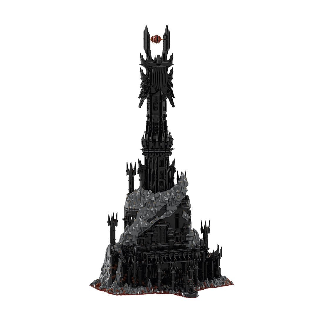 MOC - 164351 UCS Barad - Dur Klemmbausteine - LesDiy - Klemmbausteine