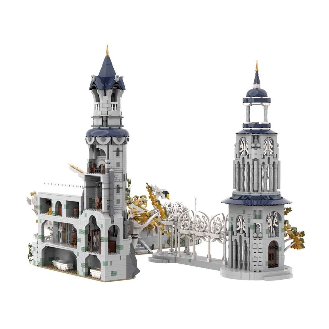 MOC - 164397 Grey Havens Klemmbausteine - LesDiy - Klemmbausteine