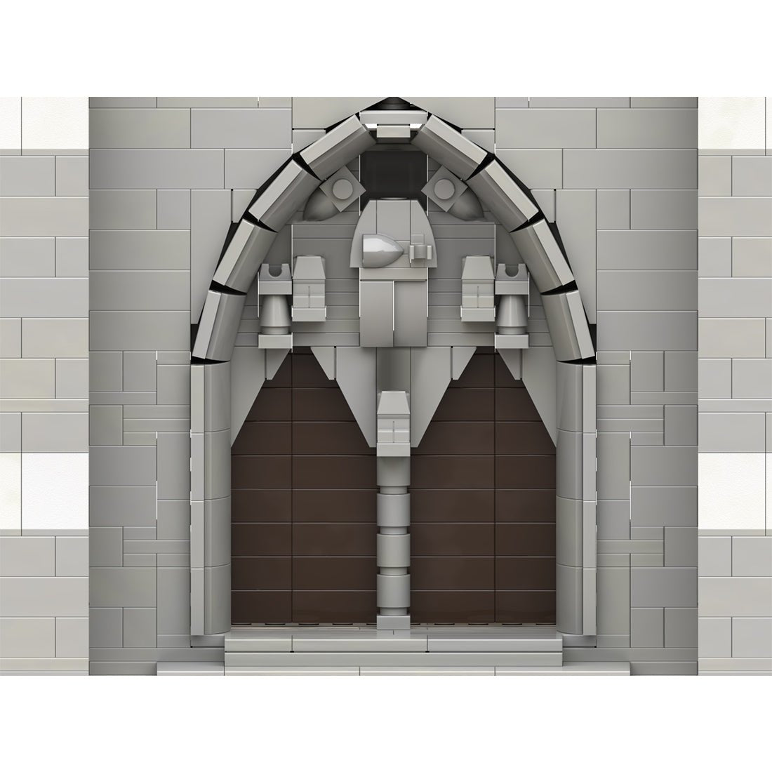 MOC - 165277 Gothic Cathedral Module 3 - Nef Klemmbausteine - LesDiy - Klemmbausteine