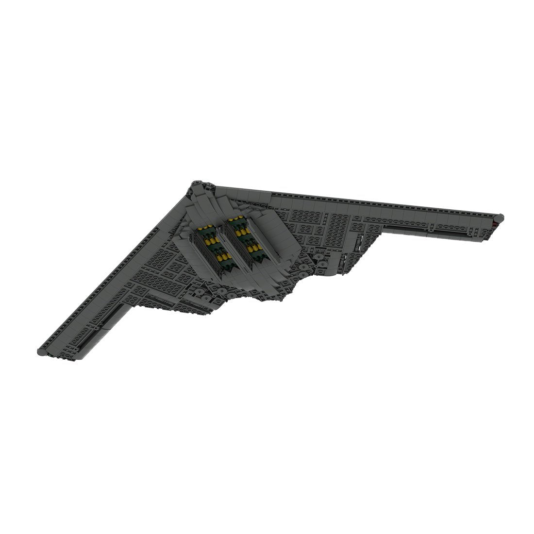 MOC - 166363 1/70 B - 2 Spirit Stealth Bomber Klemmbausteine - LesDiy - Klemmbausteine
