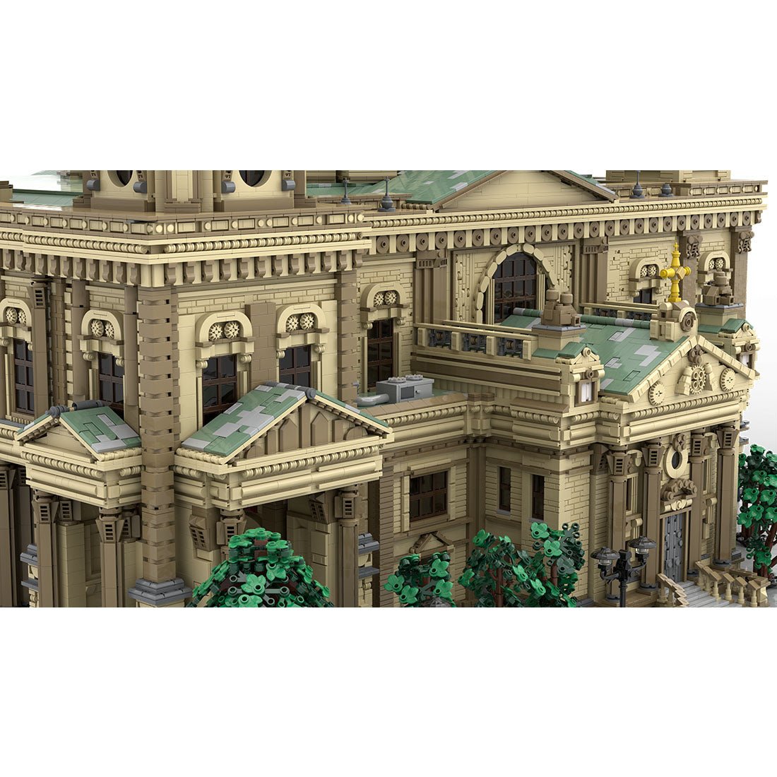 MOC - 169060 Berlin Cathedral Klemmbausteine - LesDiy - Klemmbausteine