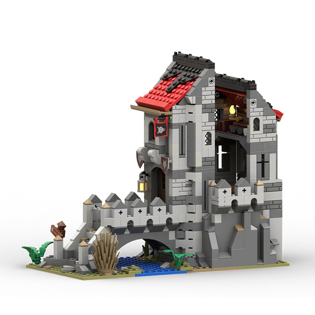 MOC - 171966 Wolfpack Wraith Watchtowwer Klemmbausteine - LesDiy - Klemmbausteine