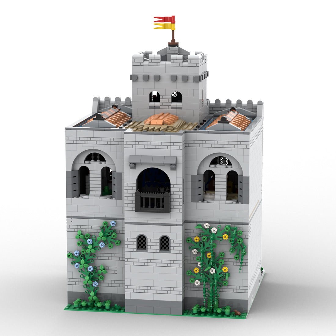 MOC - 172749 Medieval Museum - 10305 Lion Knights' Castle Modification Klemmbausteine - LesDiy - Klemmbausteine