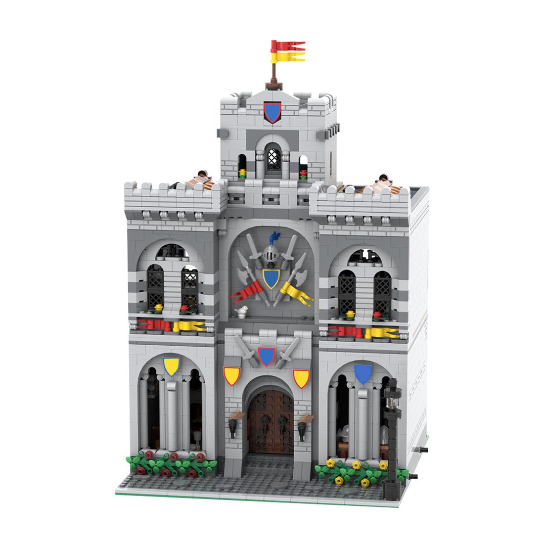 MOC - 172749 Medieval Museum - 10305 Lion Knights' Castle Modification Klemmbausteine - LesDiy - Klemmbausteine