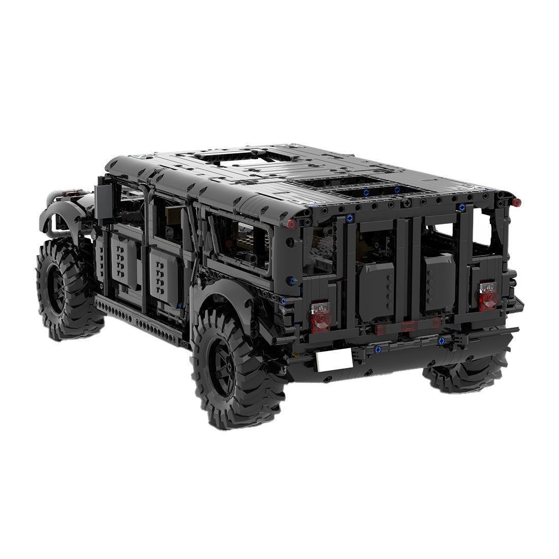 MOC - 174585 Hummer H1 Klemmbausteine - LesDiy - Klemmbausteine