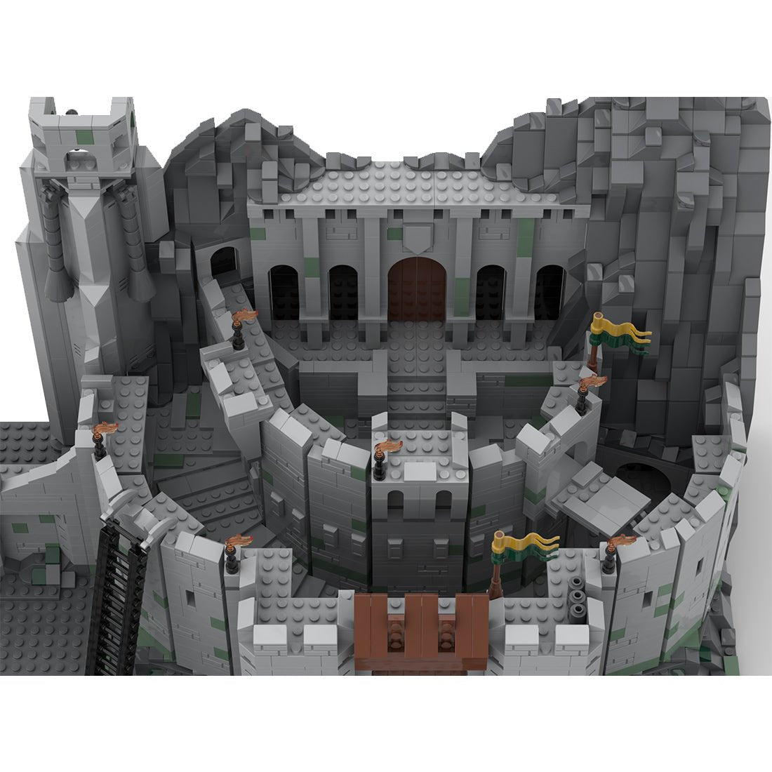 MOC - 175405 LOTR - Helm's Deep Klemmbausteine - LesDiy - Klemmbausteine