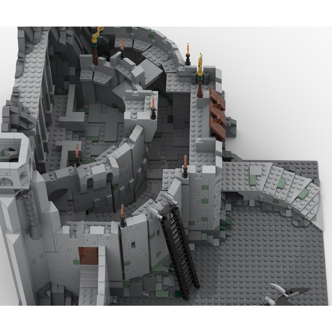 MOC - 175405 LOTR - Helm's Deep Klemmbausteine - LesDiy - Klemmbausteine