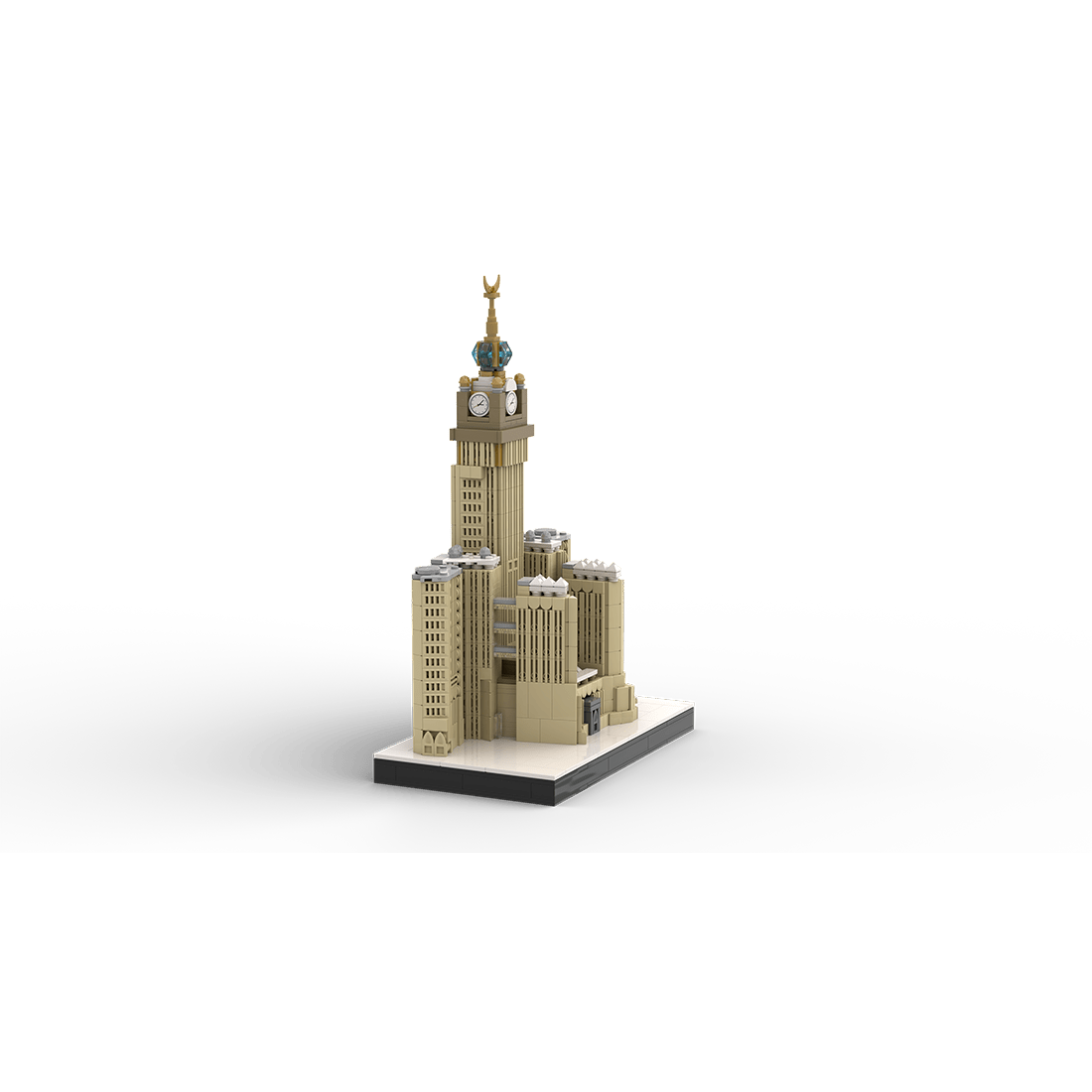 MOC - 177867 Makkah Clock Royal Tower Klemmbausteine - LesDiy - Klemmbausteine