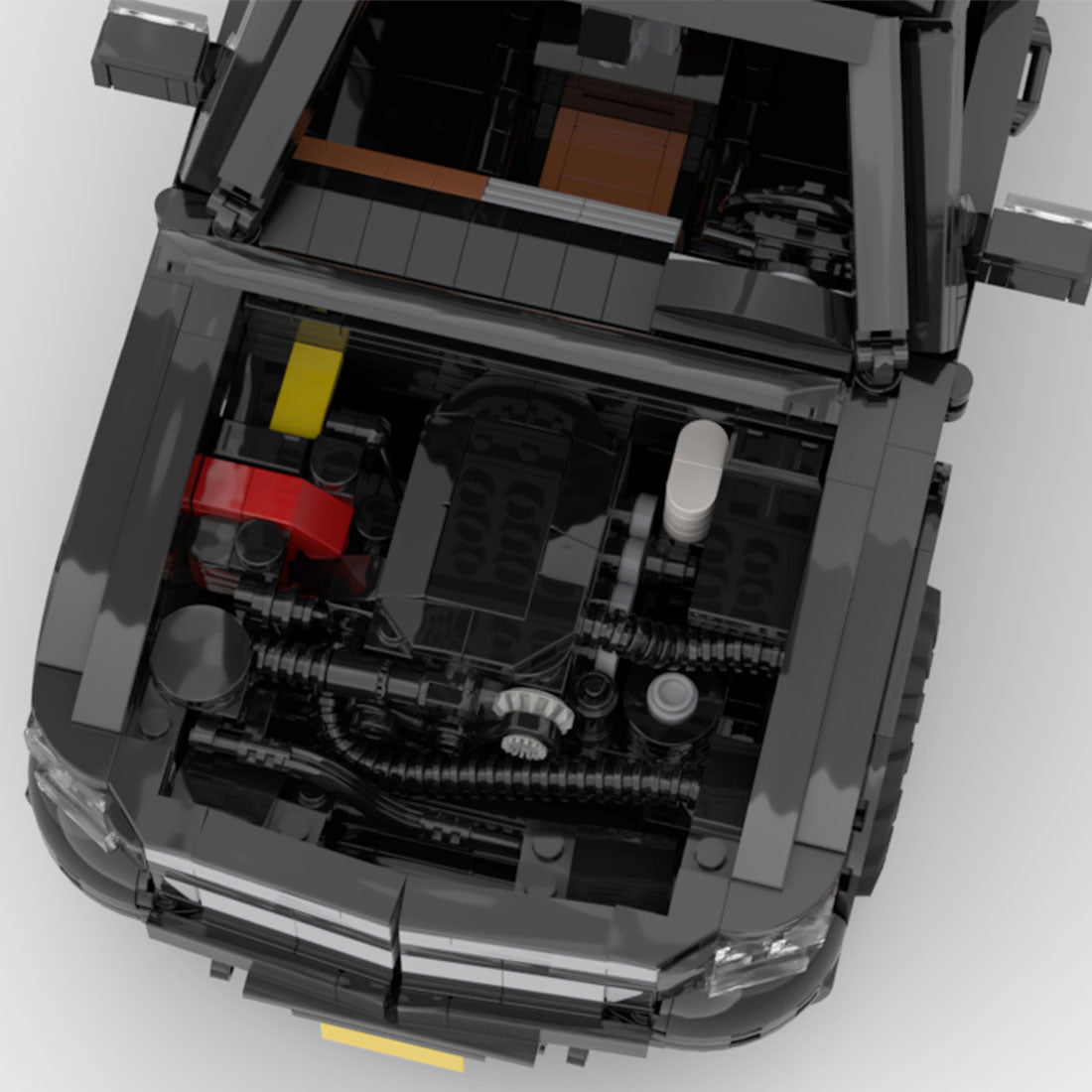 MOC - 179156 Chevrolet Avalanche Scale 16w Klemmbausteine - LesDiy - Klemmbausteine