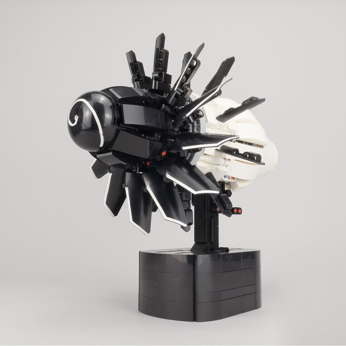 MOC - 180038 CFM RISE engine Klemmbausteine - LesDiy - Klemmbausteine