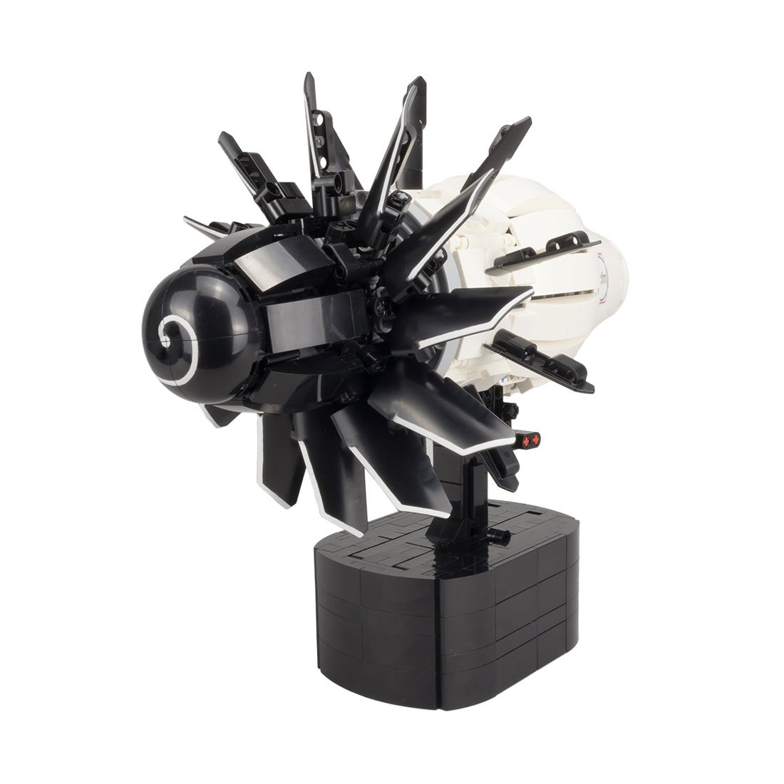 MOC - 180038 CFM RISE engine Klemmbausteine - LesDiy - Klemmbausteine
