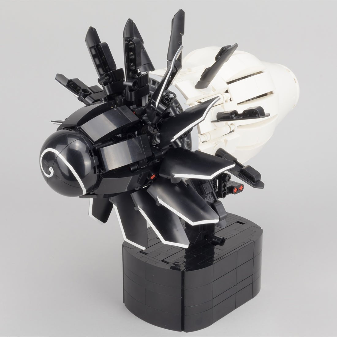 MOC - 180038 CFM RISE engine Klemmbausteine - LesDiy - Klemmbausteine