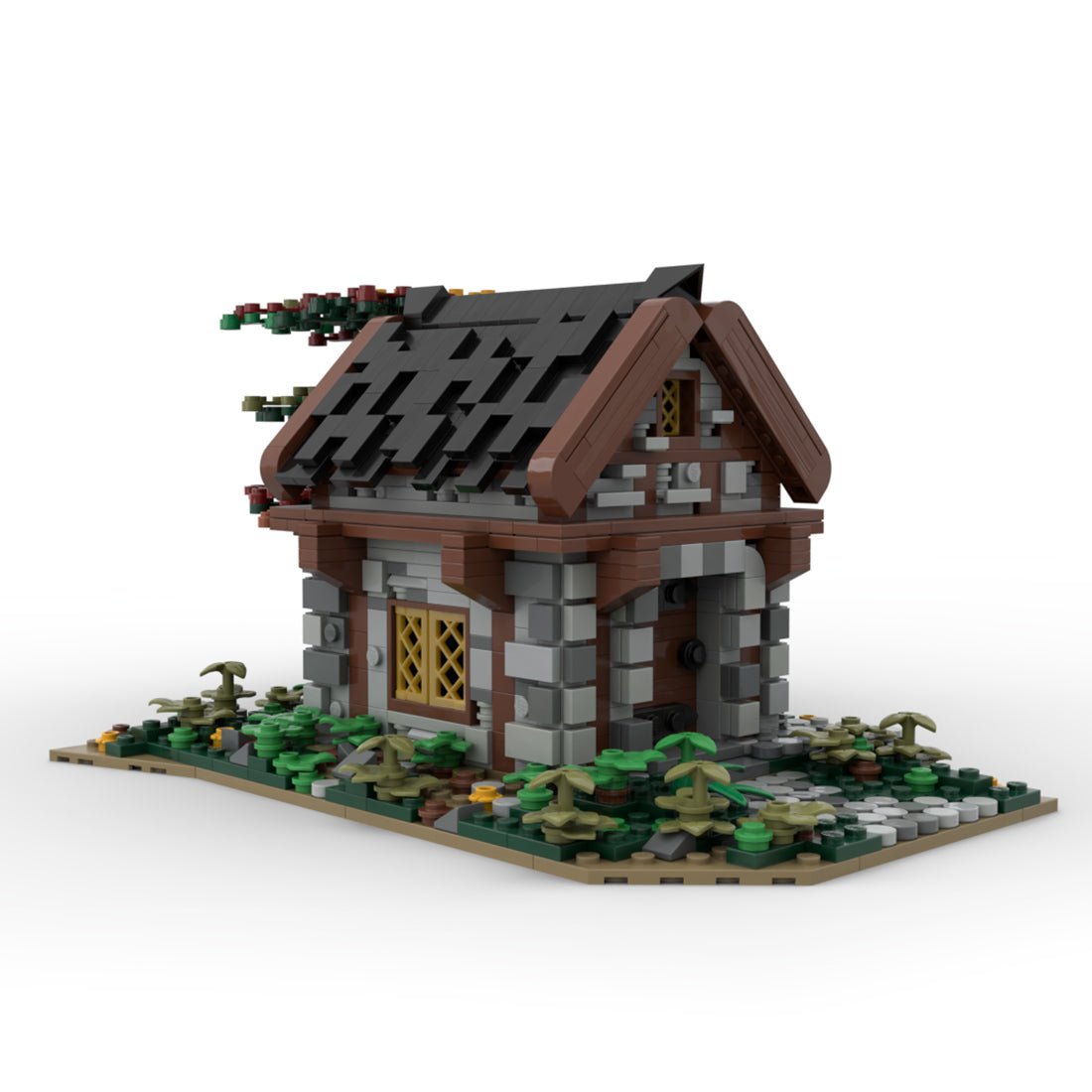 MOC - 182899 little medieval house Klemmbausteine - LesDiy - Klemmbausteine