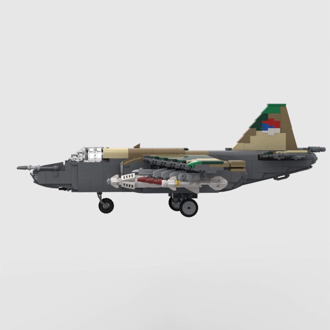 MOC - 183169 Su 25K Klemmbausteine - LesDiy - Klemmbausteine