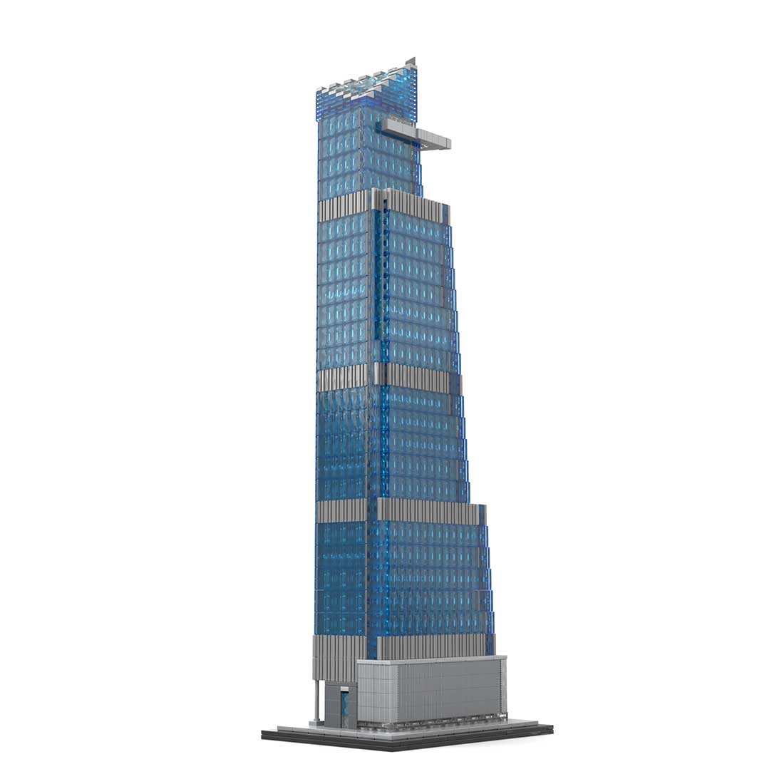 MOC - 183374 30 Hudson Yards 1:800 Scale Klemmbausteine - LesDiy - Klemmbausteine