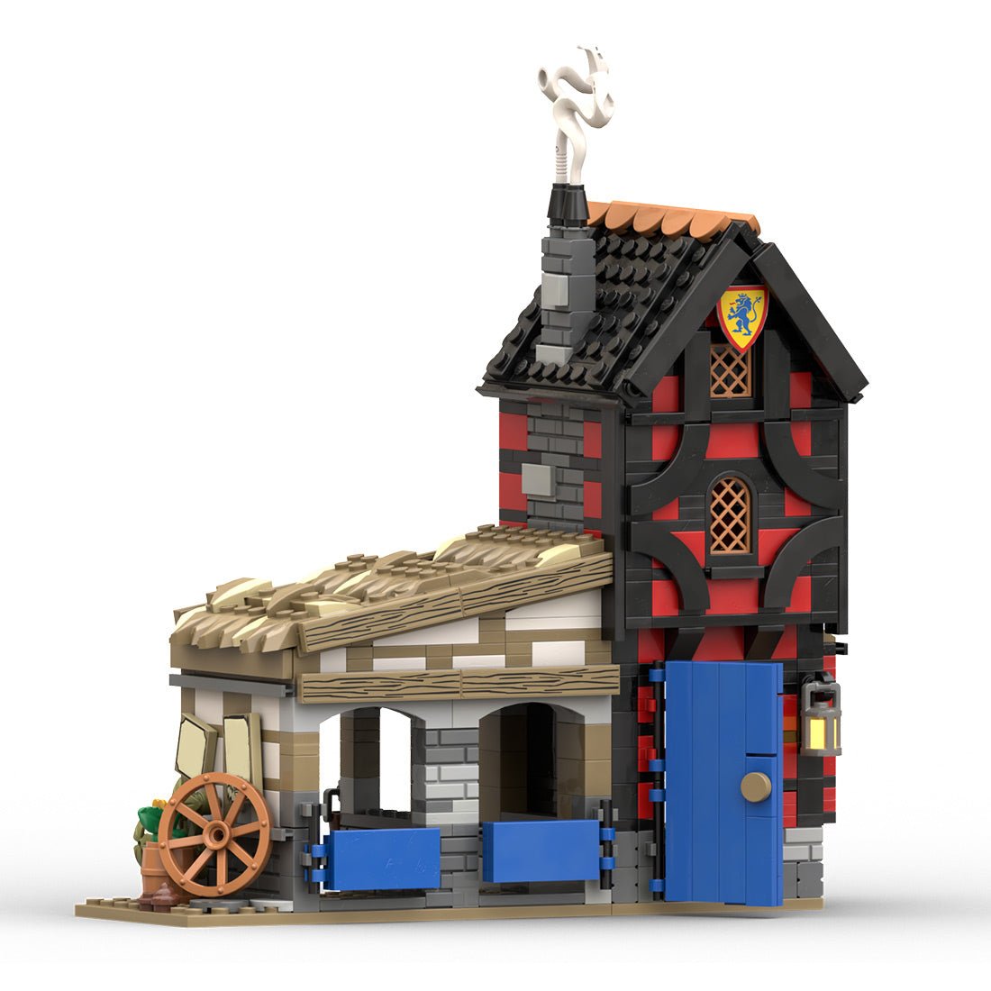 MOC - 186433 Elf's Unexpected Visit Klemmbausteine - LesDiy - Klemmbausteine