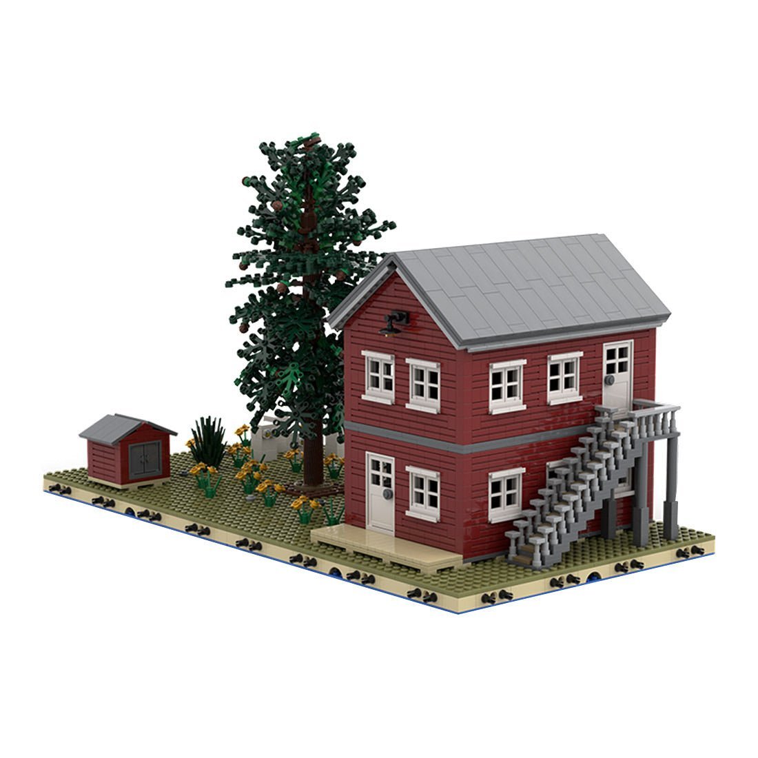 MOC - 192611 Sawmill Complete Set Klemmbausteine - LesDiy - Klemmbausteine