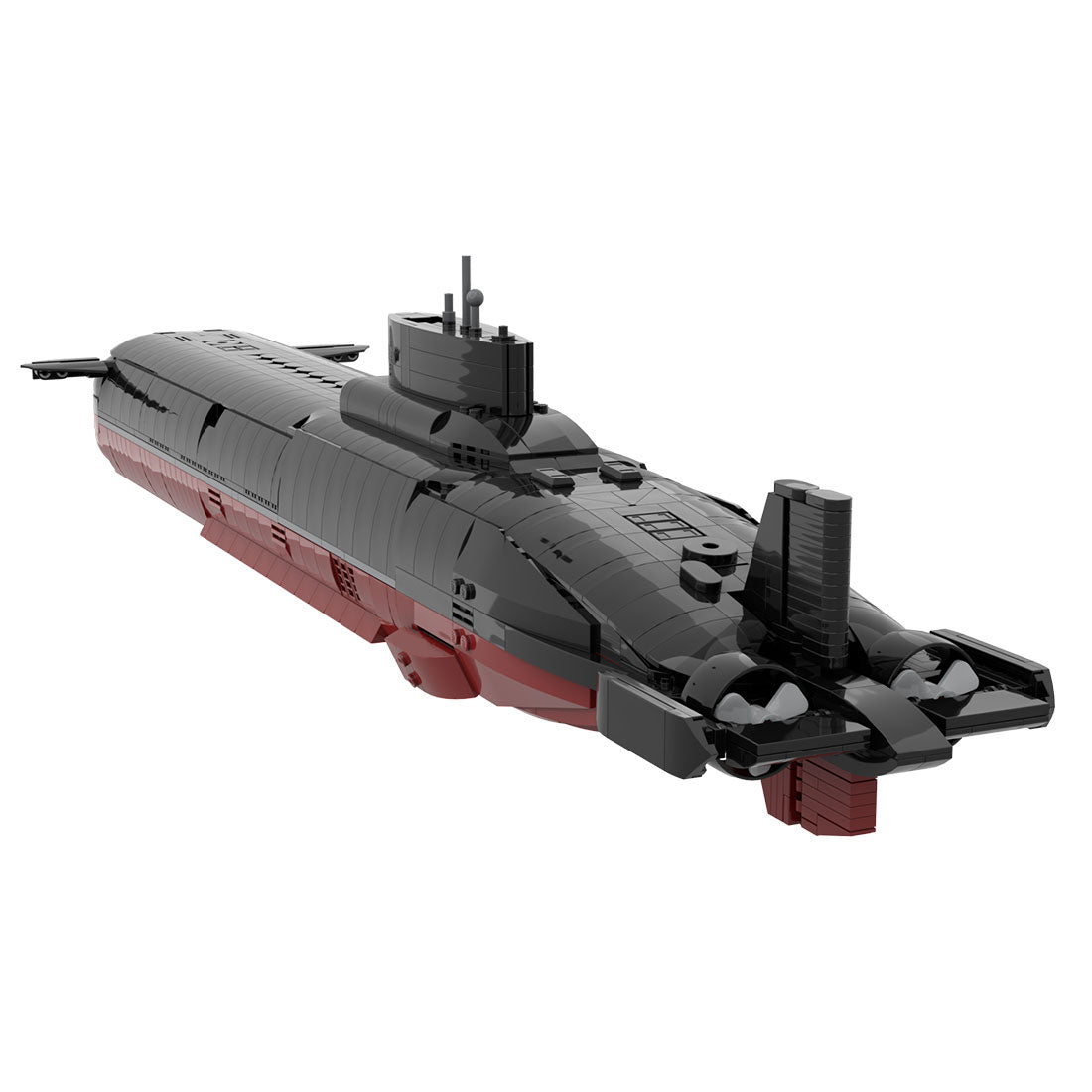 MOC - 193085 Typhoon Class Submarine klemmbausteine - LesDiy - Klemmbausteine