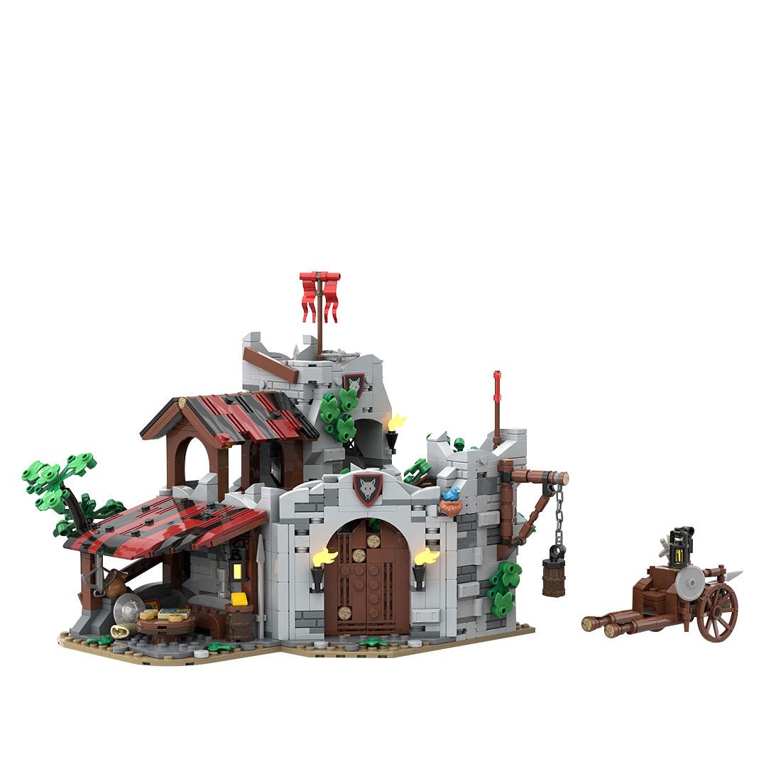 MOC - 193205 Wolfpack Den Klemmbausteine - LesDiy - Klemmbausteine