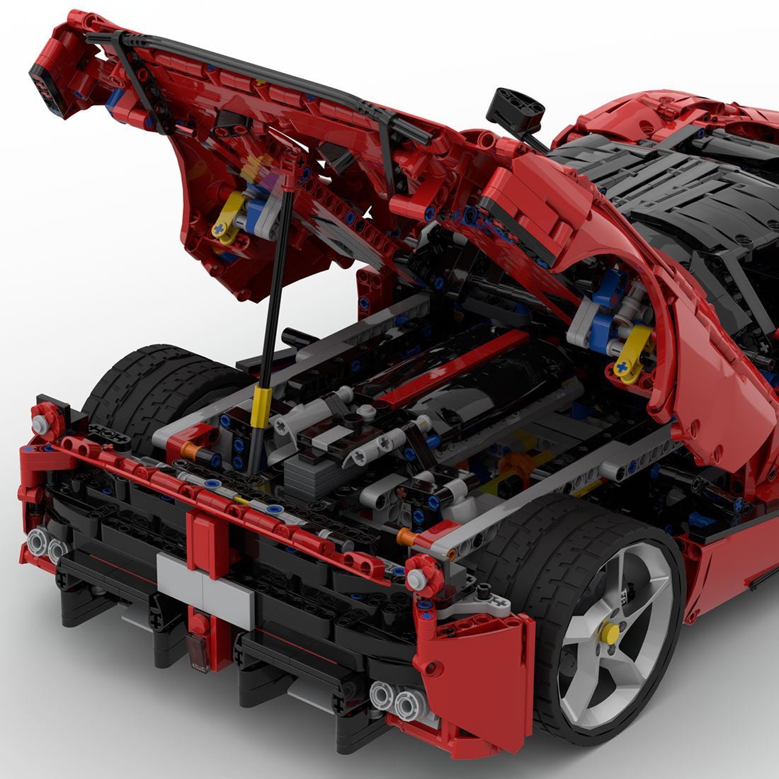 MOC - 194680 Ferrari LaFerrari (42143) Klemmbausteine - LesDiy - Klemmbausteine