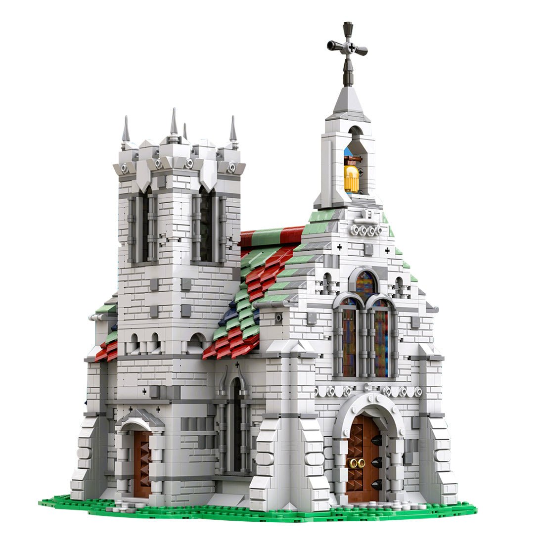 MOC - 198172 The Old Church Klemmbausteine - LesDiy - Klemmbausteine