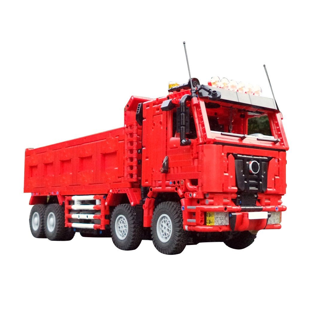 MOC - 198225 Technic RC Pneumatic Dump Truck (2.4GHz) Klemmbausteine - LesDiy - Klemmbausteine
