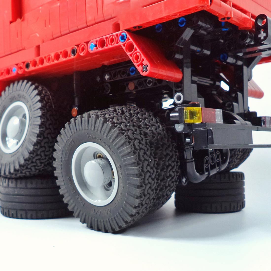 MOC - 198225 Technic RC Pneumatic Dump Truck (2.4GHz) Klemmbausteine - LesDiy - Klemmbausteine