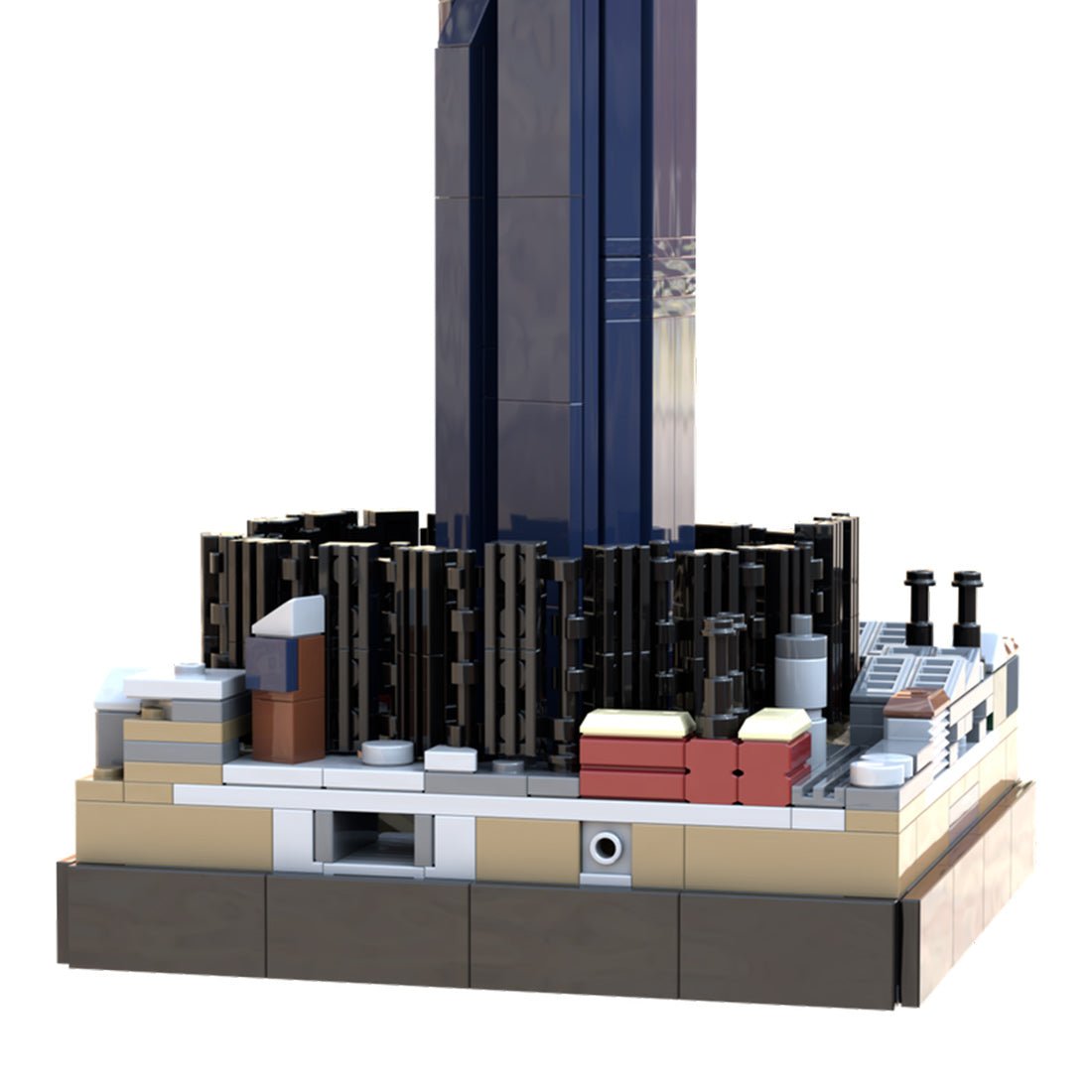 MOC - 198238 Combine Citadel City 17 Klemmbausteine - LesDiy - Klemmbausteine