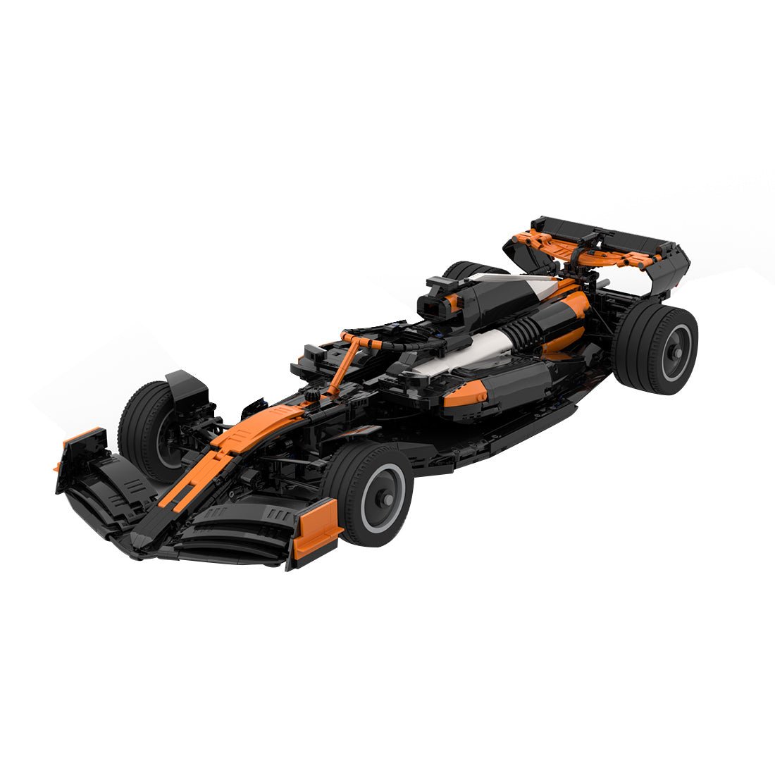 MOC - 198316 McLaren F1 MCL38 Singapore 2024 Livery 1:8 ScaleSet Klemmbausteine - LesDiy - Klemmbausteine