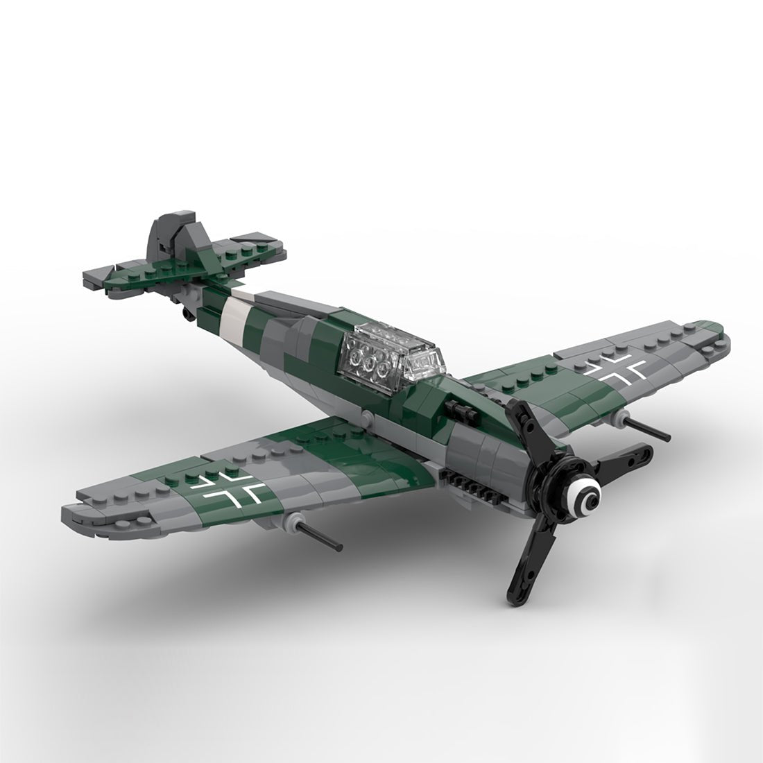 MOC - 199292 Messerschmitt BF - 109G Klemmbausteine - LesDiy - Klemmbausteine