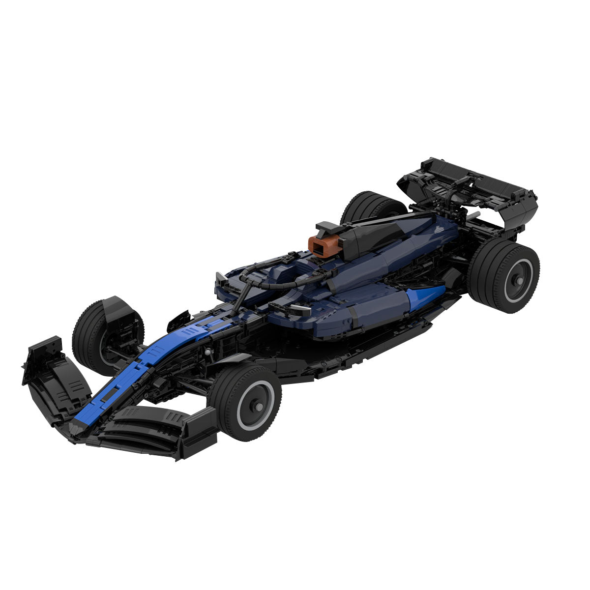 MOC - 201197 Williams F1 Racing FW46 (Default and Special Livery) 1:8 Scale Klemmbausteine - LesDiy - Klemmbausteine