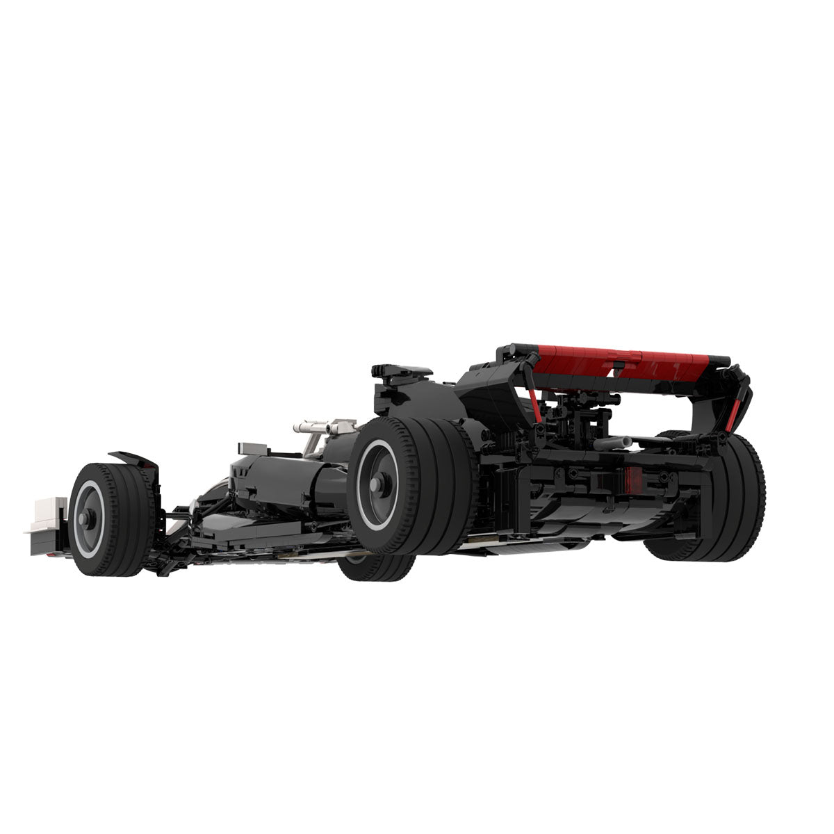 MOC - 201826 Haas F1 Team VF - 24 1:8 Scale Klemmbausteine - LesDiy - Klemmbausteine