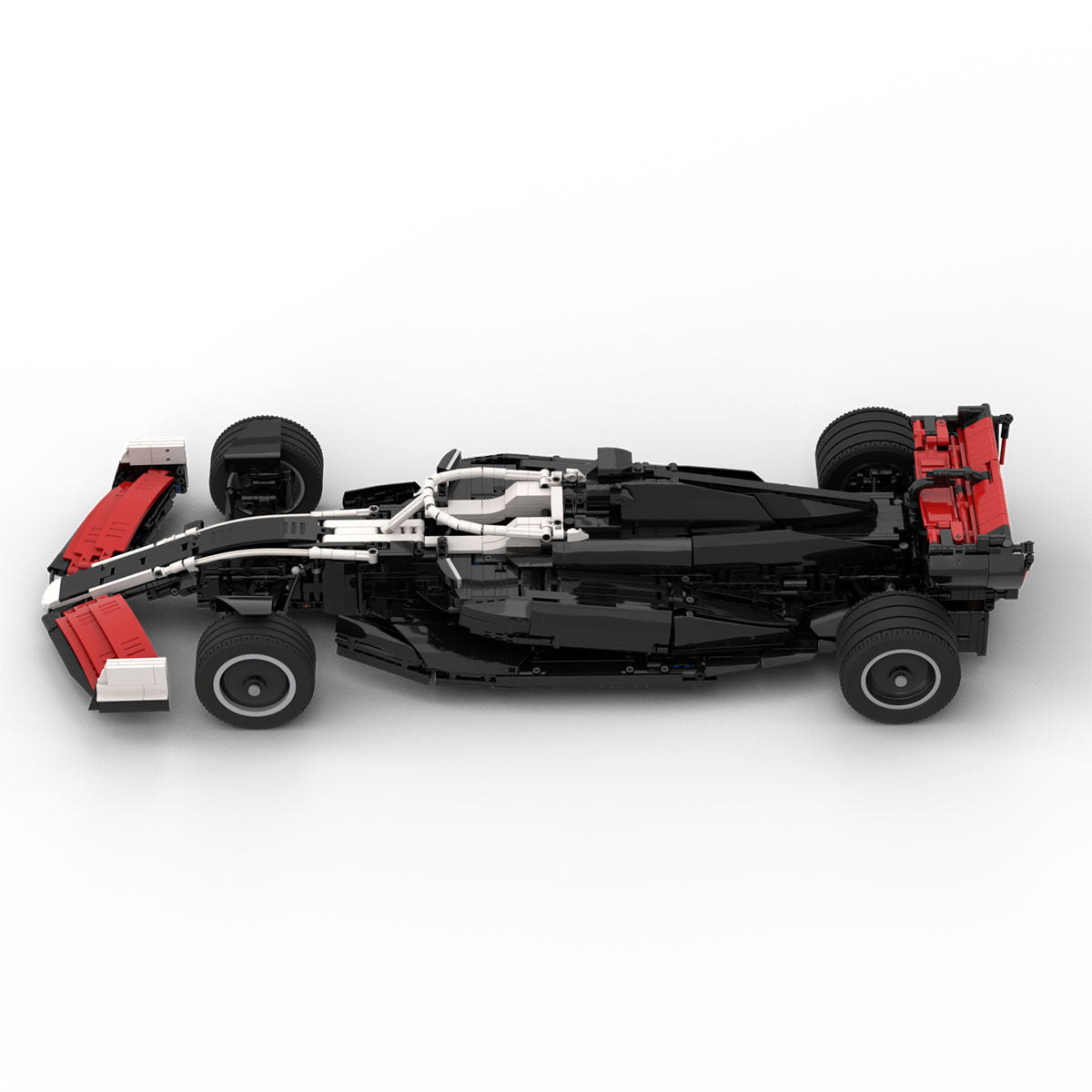 MOC - 201826 Haas F1 Team VF - 24 1:8 Scale Klemmbausteine - LesDiy - Klemmbausteine