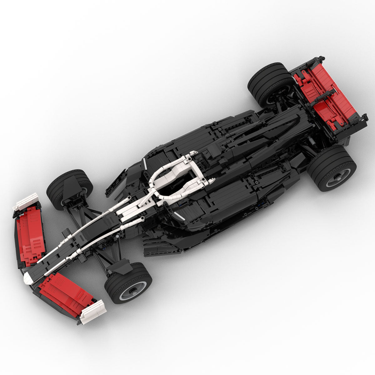 MOC - 201826 Haas F1 Team VF - 24 1:8 Scale Klemmbausteine - LesDiy - Klemmbausteine