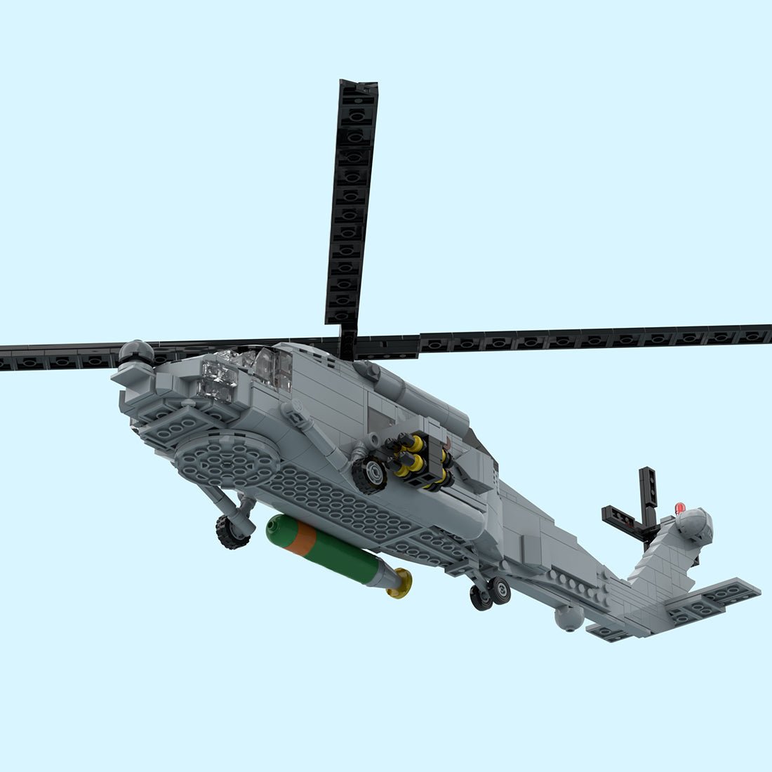 MOC - 204867 MH - 60R Seahawk Klemmbausteine - LesDiy - Klemmbausteine