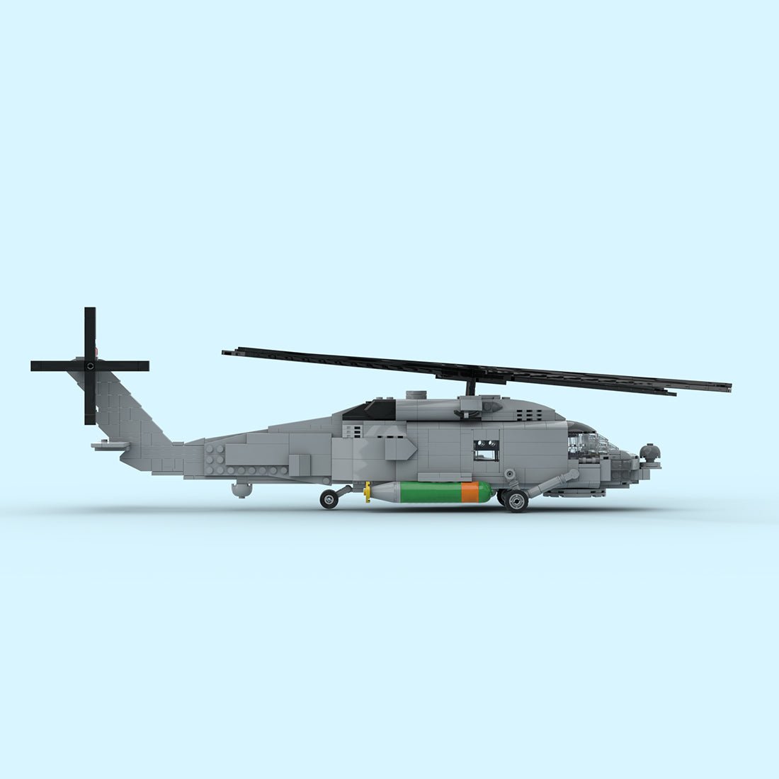 MOC - 204867 MH - 60R Seahawk Klemmbausteine - LesDiy - Klemmbausteine