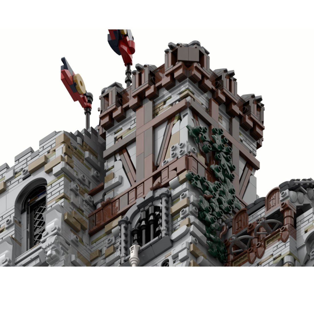 MOC - 206892 Medieval Castle Klemmbausteine - LesDiy - Klemmbausteine