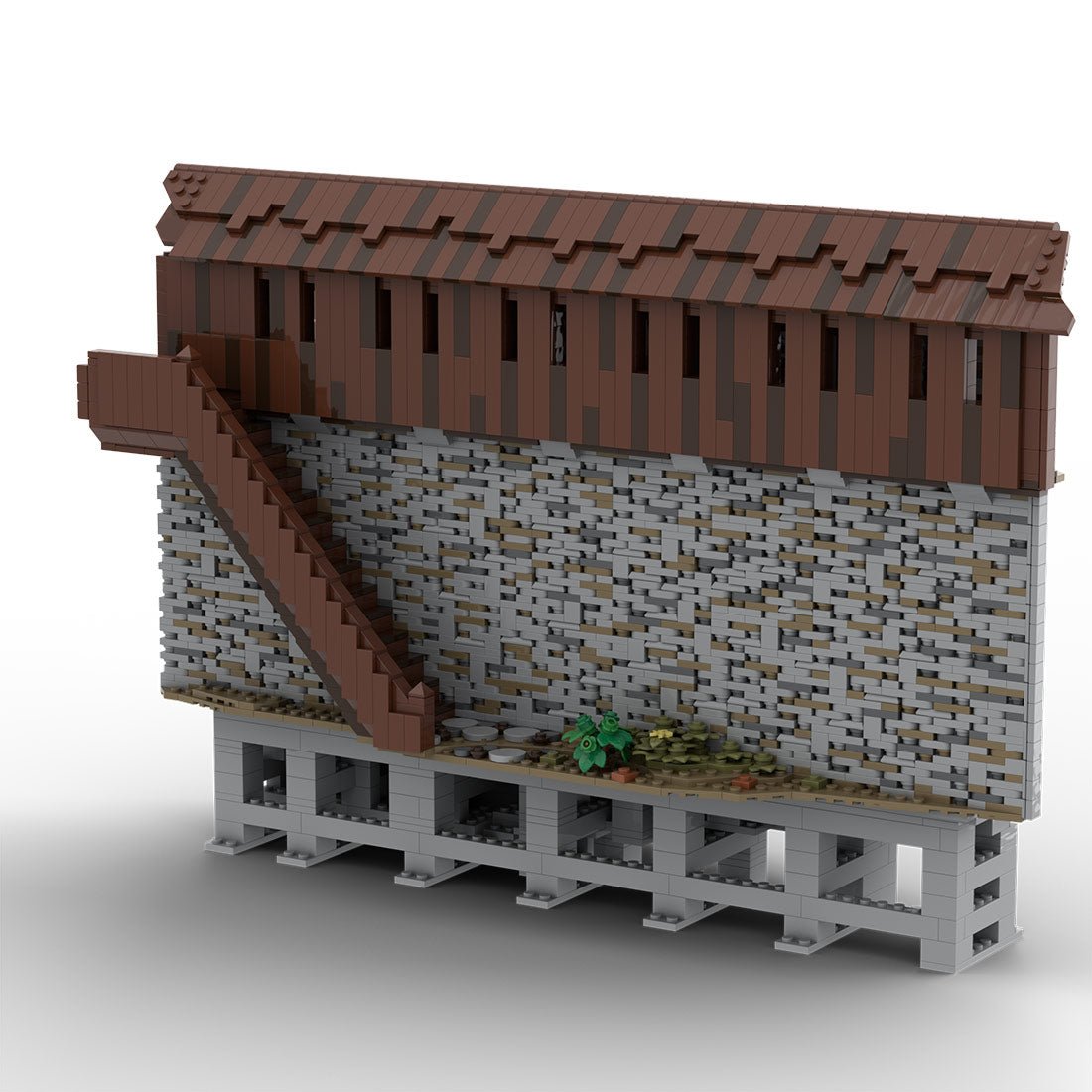 MOC - 207315 Building 05 Castle Hohengeroldseck Klemmbausteine - LesDiy - Klemmbausteine