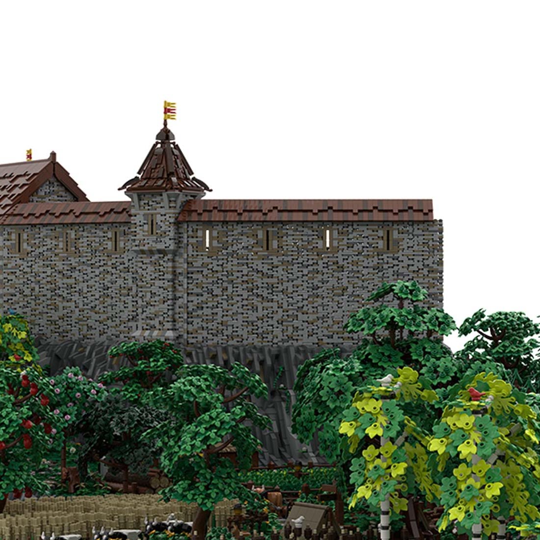 MOC - 207826 B7 Castle Hohengeroldseck Klemmbausteine - LesDiy - Klemmbausteine