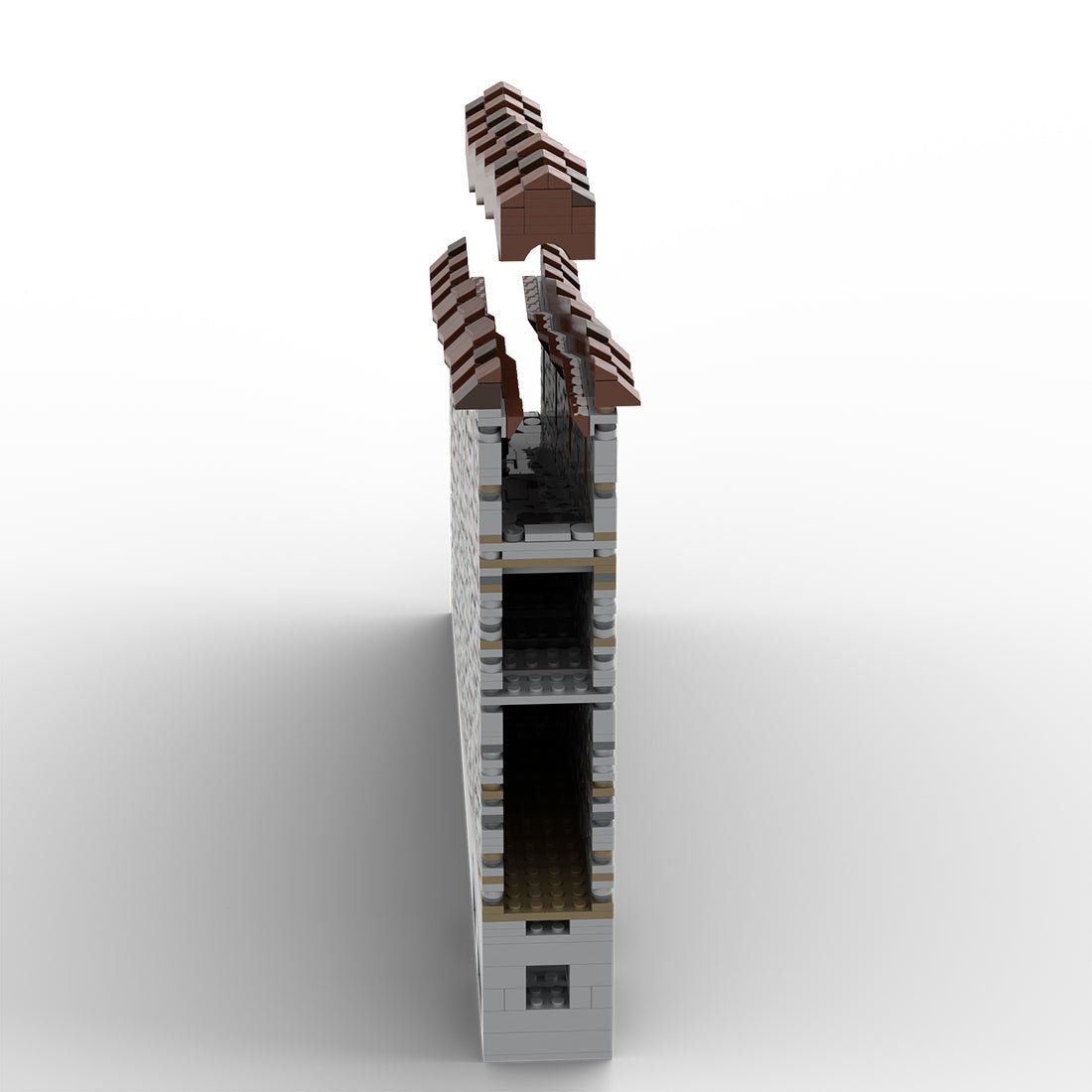 MOC - 208136 Building 06 Castle Hohengeroldseck Klemmbausteine - LesDiy - Klemmbausteine
