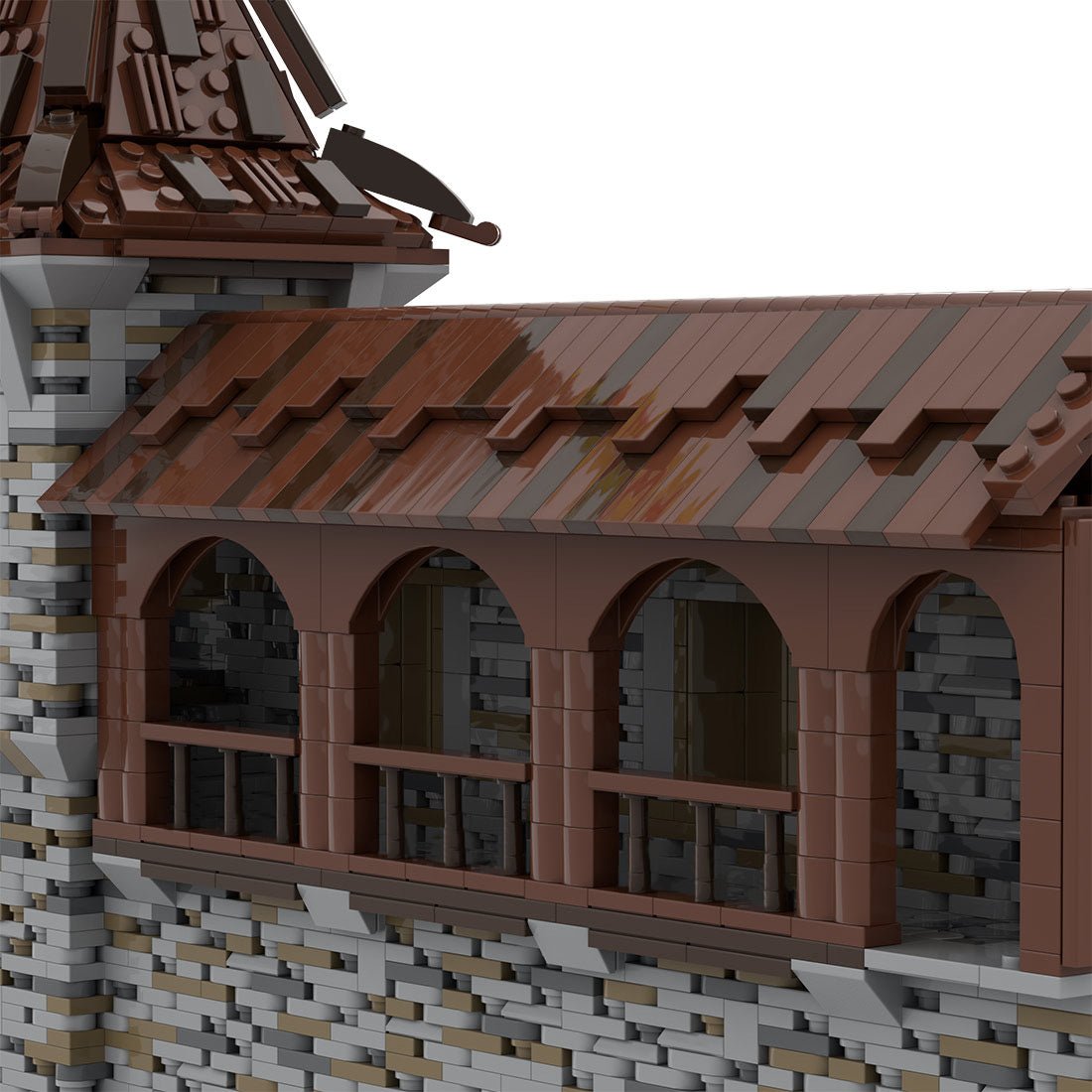 MOC - 208137 Building 07 Castle Hohengeroldseck Klemmbausteine - LesDiy - Klemmbausteine