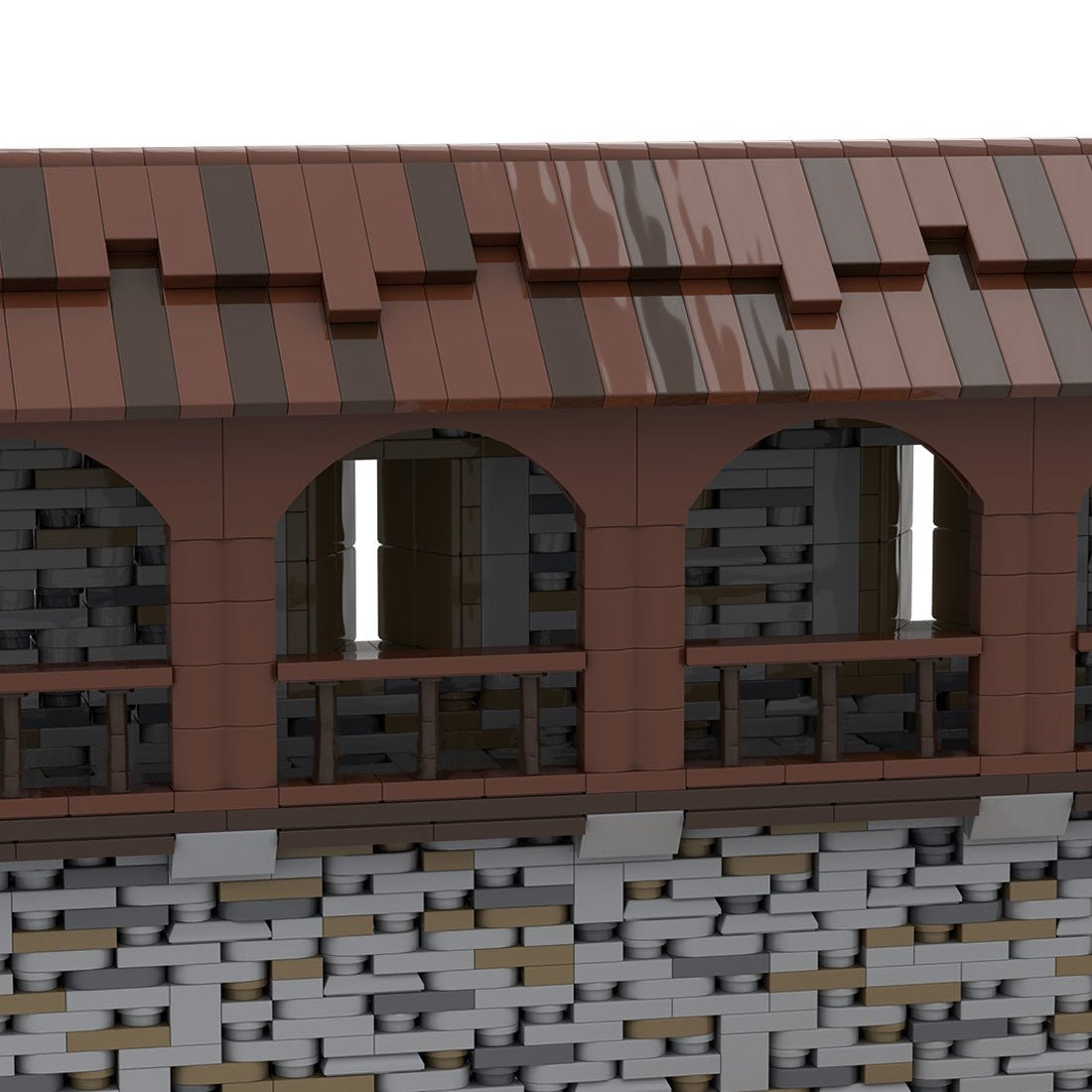 MOC - 208139 Building 08 Castle Hohengeroldseck Klemmbausteine - LesDiy - Klemmbausteine