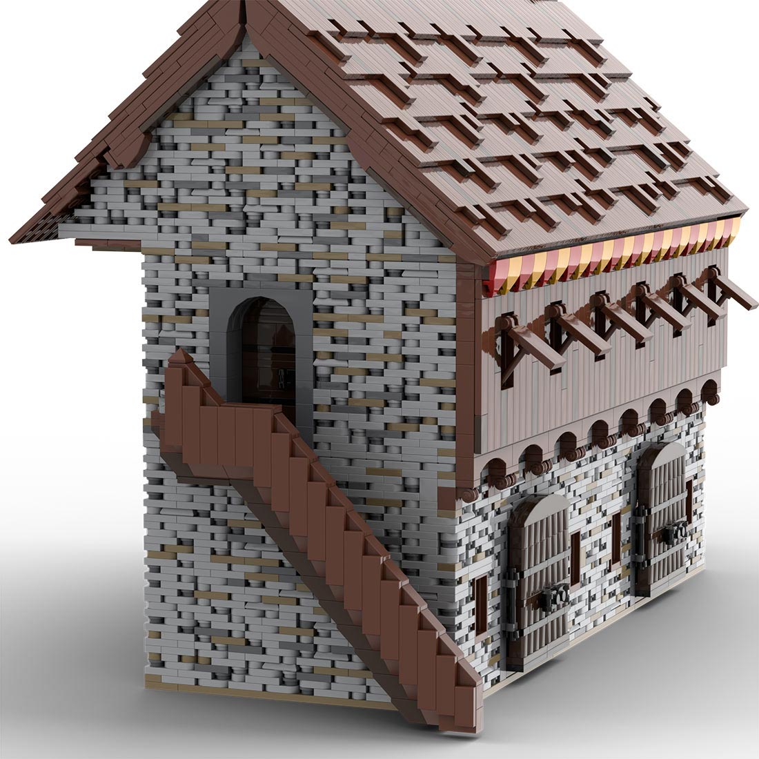 MOC - 208143 Building 09 Castle Hohengeroldseck Klemmbausteine - LesDiy - Klemmbausteine