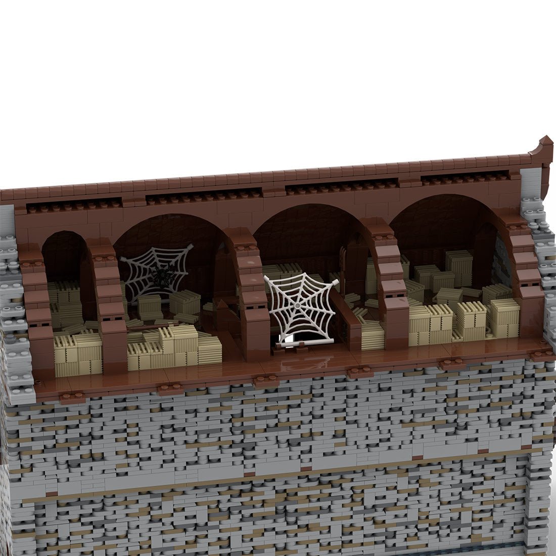 MOC - 208143 Building 09 Castle Hohengeroldseck Klemmbausteine - LesDiy - Klemmbausteine