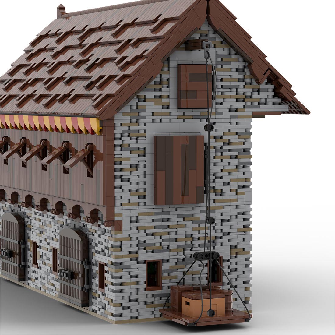MOC - 208143 Building 09 Castle Hohengeroldseck Klemmbausteine - LesDiy - Klemmbausteine