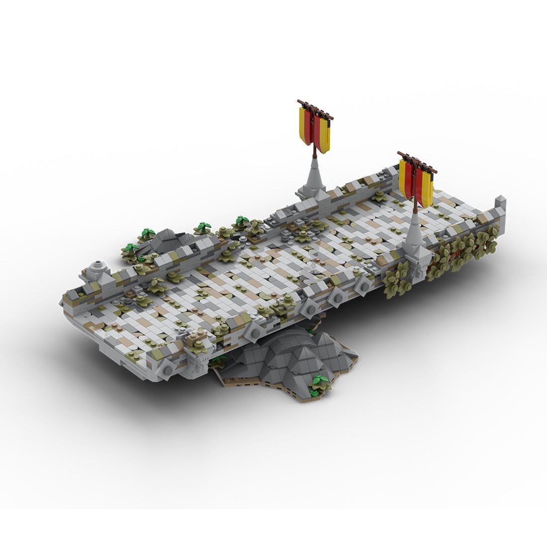 MOC - 208146 Building 10 Castle Hohengeroldseck Klemmbausteine - LesDiy - Klemmbausteine